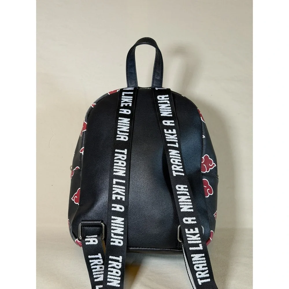 Bioworld Naruto Shippuden Collection Akatsuki Red Cloud Mini Backpack *Read*